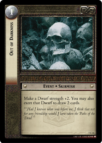 Out of Darkness (7C11) Card Image