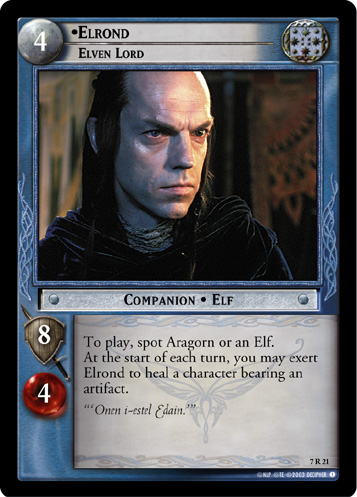 Elrond, Elven Lord (7R21) Card Image