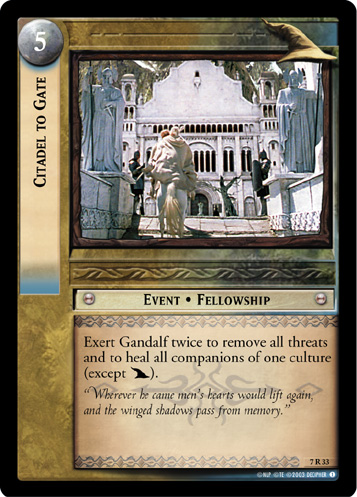 Citadel to Gate (7R33) Card Image