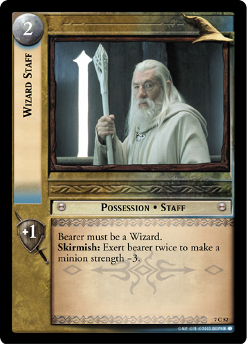 Wizard Staff (7C52) Card Image