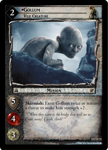 Gollum, Vile Creature (7C59) Card Image