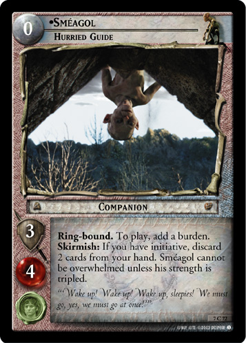 Smeagol, Hurried Guide (7C72) Card Image