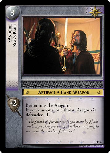 Anduril, King's Blade (7R80) Card Image