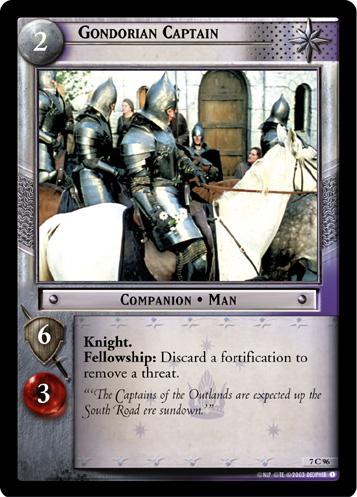 Gondorian Captain (7C96) Card Image