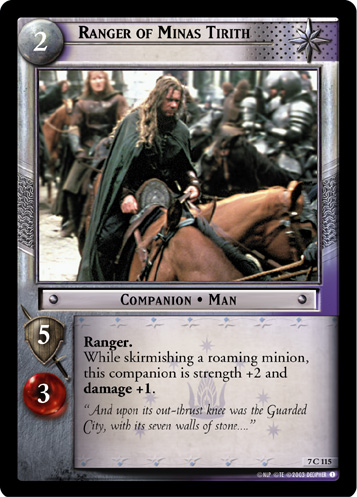 Ranger of Minas Tirith (7C115) Card Image
