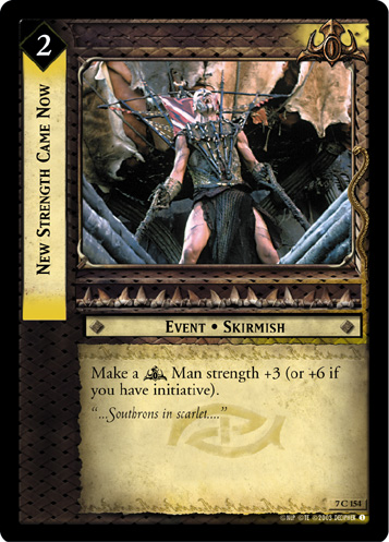 New Strength Came Now (7C154) Card Image