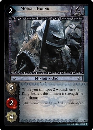 Morgul Hound (7C192) Card Image