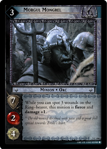 Morgul Mongrel (7C194) Card Image