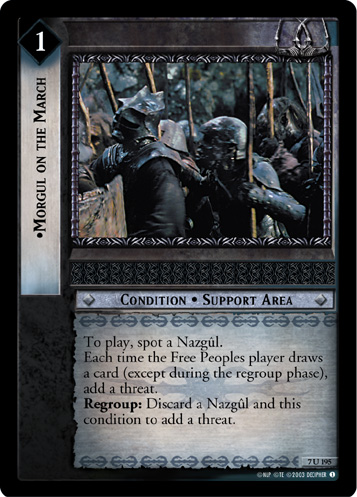 Morgul on the March (7U195) Card Image