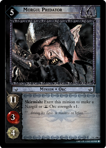 Morgul Predator (7C196) Card Image