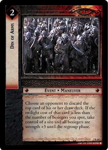 Din of Arms (7R267) Card Image