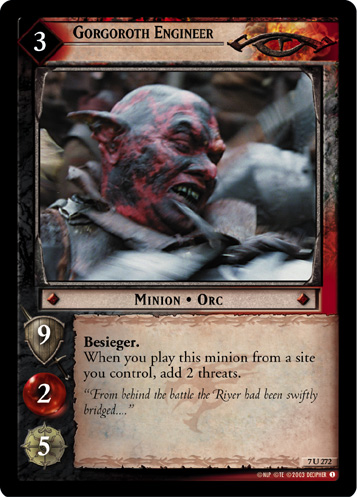 Gorgoroth Engineer (7U272) Card Image