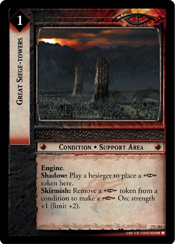 Great Siege-towers (7U281) Card Image