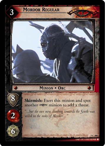 Mordor Regular (7C288) Card Image