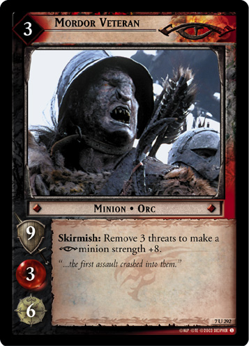 Mordor Veteran (7U292) Card Image