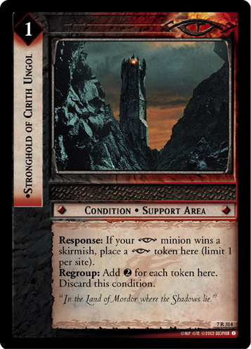 Stronghold of Cirith Ungol (7R314) Card Image
