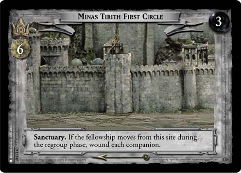 Minas Tirith First Circle (7U347) Card Image