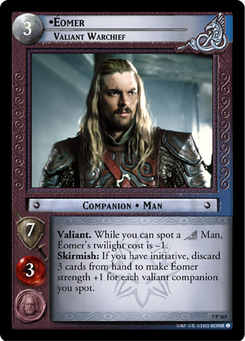 Eomer, Valiant Warchief (7P365) Card Image