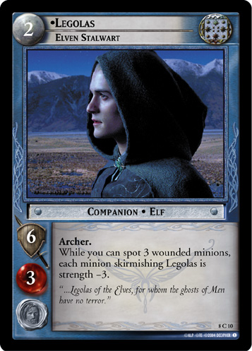 Legolas, Elven Stalwart (8C10) Card Image