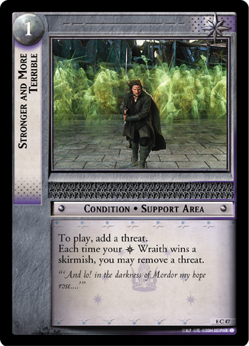 Stronger and More Terrible (8C47) Card Image