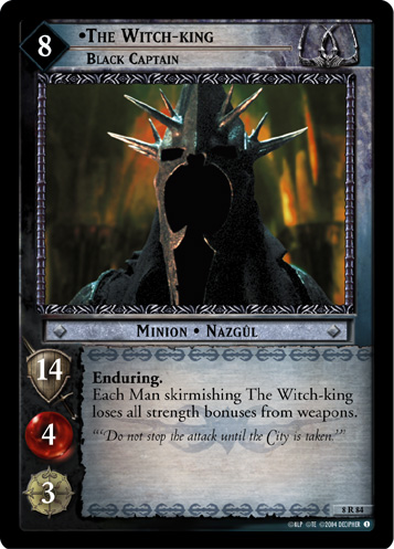 The Witch-king, Black Captain (8R84) Card Image