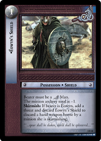 Eowyn's Shield (8R88) Card Image