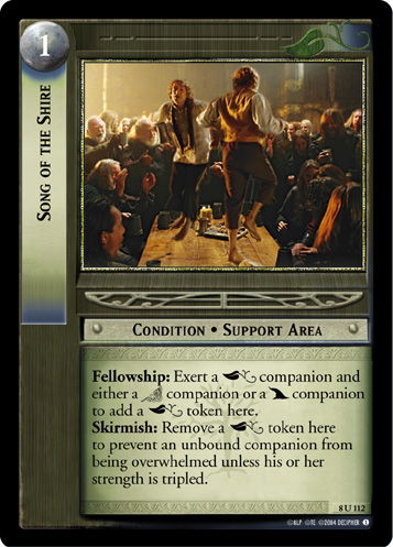 Song of the Shire (8U112) Card Image