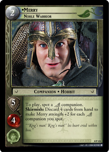 Merry, Noble Warrior (8P121) Card Image