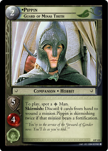 Pippin, Guard of Minas Tirith (8P122) Card Image