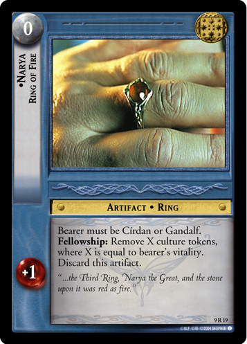 Narya, Ring of Fire (9R19) Card Image