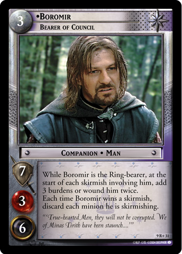 Boromir, Bearer of Council (9R+31) Card Image