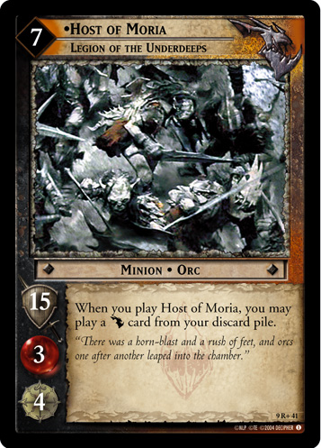 Host of Moria, Legion of the Underdeeps (9R+41) Card Image