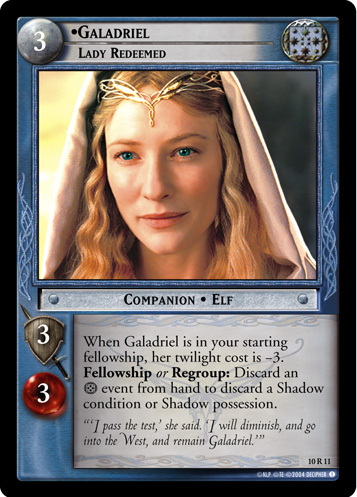 Galadriel, Lady Redeemed (10R11) Card Image