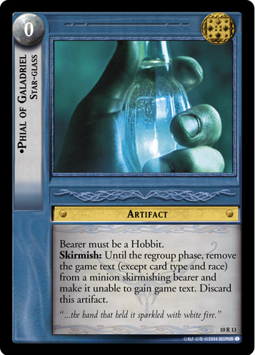 Phial of Galadriel, Star-glass (10R13) Card Image