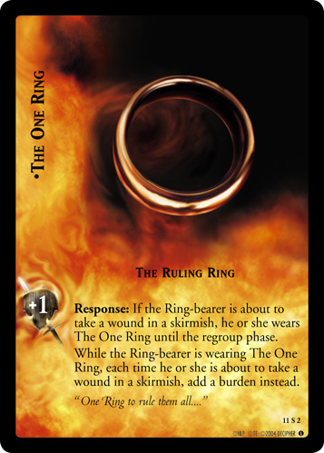 The One Ring, The Ruling Ring (11S2) Card Image