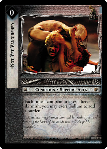 Not Yet Vanquished (11R48) Card Image