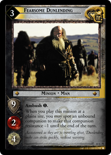 Fearsome Dunlending (11C79) Card Image