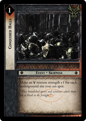 Conquered Halls (11S112) Card Image