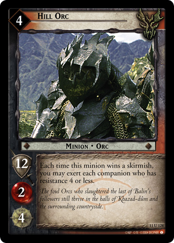 Hill Orc (11U124) Card Image