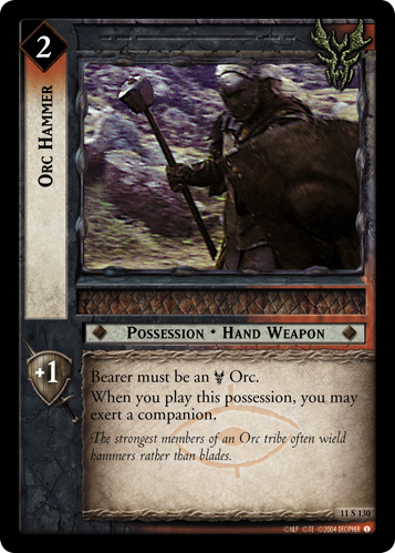 Orc Hammer (11S130) Card Image