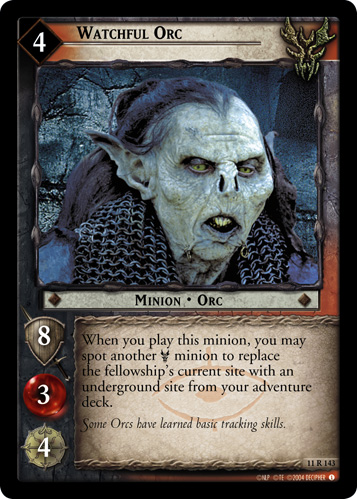 Watchful Orc (11R143) Card Image