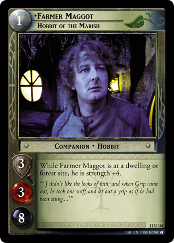 Farmer Maggot, Hobbit of the Marish (11U163) Card Image