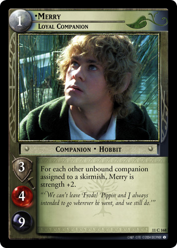Merry, Loyal Companion (11C168) Card Image