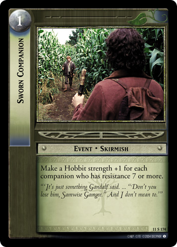 Sworn Companion (11S174) Card Image