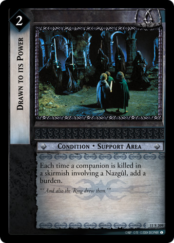 Drawn to its Power (11S209) Card Image