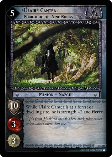 Ulaire Cantea, Fourth of the Nine Riders (11S220) Card Image