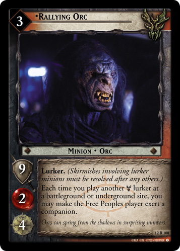 Rallying Orc (12R100) Card Image