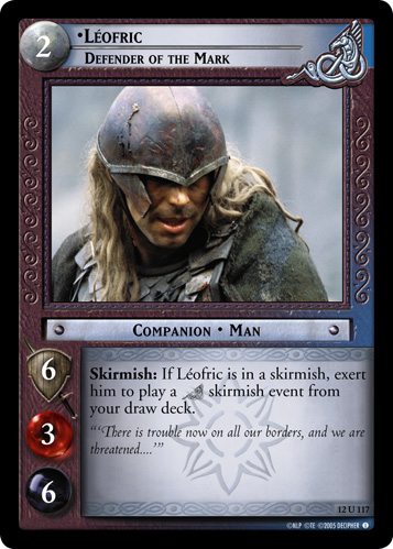 Leofric, Defender of the Mark (12U117) Card Image