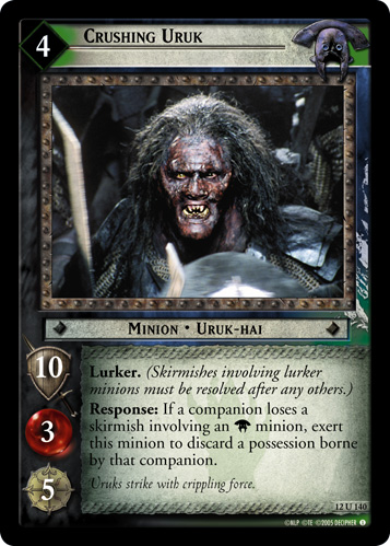 Crushing Uruk (12U140) Card Image