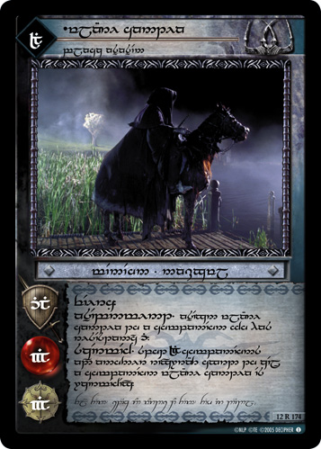 Ulaire Cantea, Black Assassin (T) (12R174T) Card Image